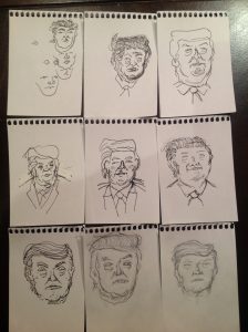 Caricature is way harder than it looks.